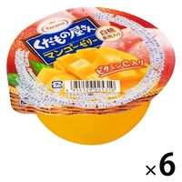 くだもの屋さんマンゴーゼリー白桃果肉入り 6個 たらみ ゼリー