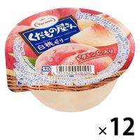 くだもの屋さん白桃ゼリー 12個 たらみ ゼリー