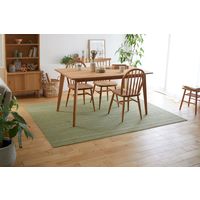 スミノエ HOMERUG Caruruカルル 抗菌・抗ウィルスラグ タイプフォー 1100×1300mm グリーン 1枚（直送品）