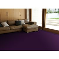 スミノエ カラーパレット WOOLSOFT 防炎カーペット ウールソフト 1000×1400mm パープル 1枚（直送品）