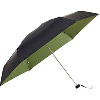 SMV JAPAN 晴雨兼用100%遮光ハンディミニ for MEN　ノワール×カーキ SMV-41072 1本（直送品）