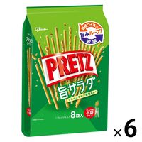 江崎グリコ プリッツ 旨サラダ ８袋入 1セット（6個）