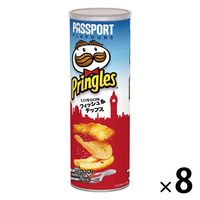 日本ケロッグ プリングルズ LONDON フィッシュ＆チップス M缶 8個 スナック菓子 ポテトチップス