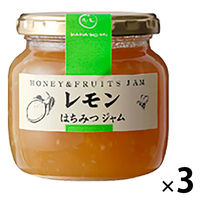 はなのみ 果実を蜂蜜で煮込んだはちみつジャム 愛媛・長野産レモンジャム 瓶 3本