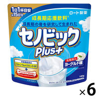 正規販売店 成長期応援飲料 セノビックPlus ヨーグルト味 6袋 ロート製薬 セノビックプラス