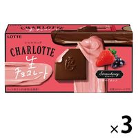 ロッテ シャルロッテ 生チョコレート＜ストロベリー＞ 3個 チョコレート