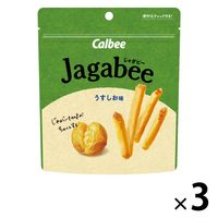 カルビー スタンドパウチ Jagabee うすしお味 38g 3袋 スナック菓子 おつまみ