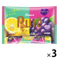 カンロ　ピュレグミアソートパック　123ｇ 　3袋