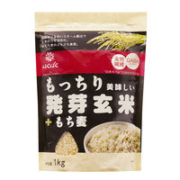 はくばく もっちり美味しい発芽玄米+もち麦 1kg 1袋