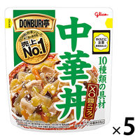 江崎グリコ DONBURI亭 中華丼スタンディング 1セット（5食）