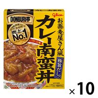 江崎グリコ DONBURI亭 お蕎麦屋さん風のカレー南蛮丼 1セット（10食）