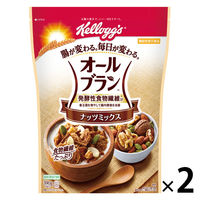 日本ケロッグ オールブラン ナッツミックス 390g 2袋 機能性表示食品　シリアル