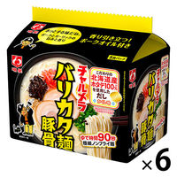チャルメラ バリカタ麺豚骨 5食パック 1セット（1個×6） 明星食品