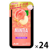 MINTIA（ミンティア） ブリーズ フレッシュピーチ 1セット（24個） アサヒグループ食品