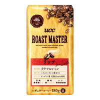 【コーヒー豆】UCC ROAST MASTER 豆 リッチ for LATTE 1袋（180g）