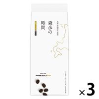 【コーヒー粉】味の素AGF 北海道珈琲 森彦の時間 森彦ブレンド 1セット（140g×3袋）