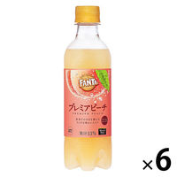 コカ・コーラ ファンタ プレミアピーチ 380ml 1セット（6本）