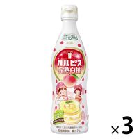 アサヒ飲料 「カルピス」完熟白桃 470ml 1セット（3本）