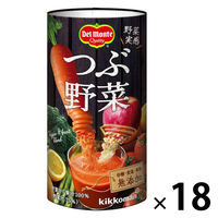 デルモンテ つぶ野菜 125ml 1箱（18本入）【野菜ジュース】