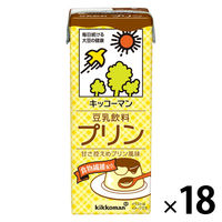 キッコーマン 豆乳飲料 プリン 200ml 1箱（18本入）