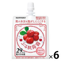 【機能性表示食品】サントリー ぷる肌蒟蒻 アセロラゼリー 150g 1セット（6個）