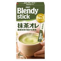 【スティック】味の素AGF ブレンディ スティック 抹茶オレ 1箱（6本入）