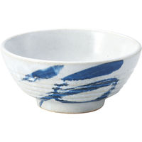 三陶 【萬古焼】流水 うどん&ラーメン鉢 17212 1個（直送品）