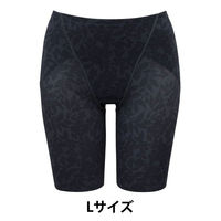 【アウトレット】ルシアン はっきり上げ尻パンツ ロング丈 ミストグレー L 1枚