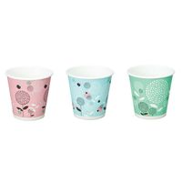 【アウトレット】うがい用紙コップ3オンス　フラワーシード　1箱（1000個入） AK95513-O 　川西工業株式会社 オリジナル