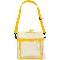 KAWAGUCHI 推しイロ 痛サコッシュ きなりイエロー 15-317 1個（直送品）