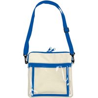 KAWAGUCHI 推しイロ 痛サコッシュ きなりブルー 15-319 1個（直送品）