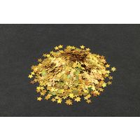 アーテック ホログラムグリッター星 5mm ゴールド 93129 1セット(1個×7)