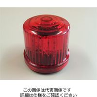 エース神戸 電池式 LED回転・点滅灯 単3電池×4本使用 赤 LED アカ 1個（直送品）