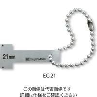 新潟精機 電極隙間ゲージ 22mm ECー22 1枚（直送品）