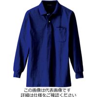 クロダルマ 長袖ポロシャツ ネイビー M 25902ー11ーM 1枚（直送品）