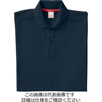 クロダルマ（KURODARUMA） 半袖ポロシャツ（脇スリット） ネイビー