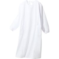 自重堂 抗ウィルス加工予防衣　ホワイト　Ｌ WH13150 1枚（取寄品）