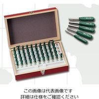 新潟精機 ピンゲージ セット 超硬シャンク TAGー4B 1セット（直送品）