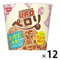 日清食品　日清焼そばU.F.O.（ユーフォ―）ペロリ バター香るたらこ味 焼きそば　1セット（12個）