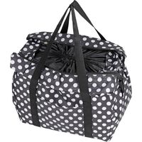 キャプテンスタッグ ブランシュ 保冷ショッピングエコバッグ ドット UL-2057 1個