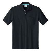住商モンブラン ポロシャツ　兼用　半袖 黒 5L 32-5050 1枚（直送品）