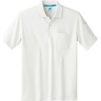 住商モンブラン ポロシャツ　兼用　半袖 白 S 32-5051 1枚（直送品）