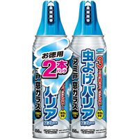 虫よけバリアスプレーアミ戸窓ガラス450ml  2056102 1パック(2本) 網戸用　殺虫剤　フマキラー（直送品）