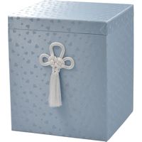 エスケー 骨箱 エンジェルハート ブルー 4寸用 85030 1個（直送品）