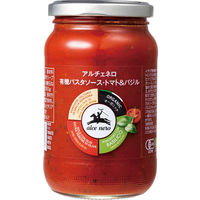 日仏貿易 【アルチェネロ】有機パスタソース・トマト＆バジル 350g【オーガニック】 C3-32 12個（直送品）