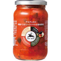 日仏貿易 【アルチェネロ】有機パスタソース・トマト＆香味野菜 350g【オーガニック】 C3-35 12個（直送品）
