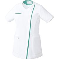 チトセ MIZUNO（ミズノ） ジャケット 女性用 ホワイト×グリーン