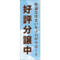 のぼり旗 好評分譲中 01  W600×H1800mm 1枚 田原屋（直送品）