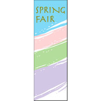 のぼり旗 SPRINGFAIR 08  W600×H1800mm 1枚 田原屋（直送品）