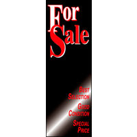 のぼり旗 FORSALE 07  W600×H1800mm 1枚 田原屋（直送品）